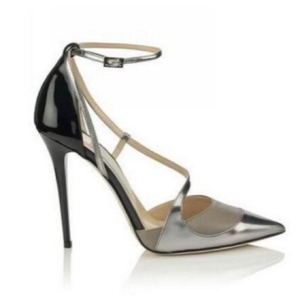 JIMMY CHOO Color-Block Stiletto Heel - Picture 2 of 11